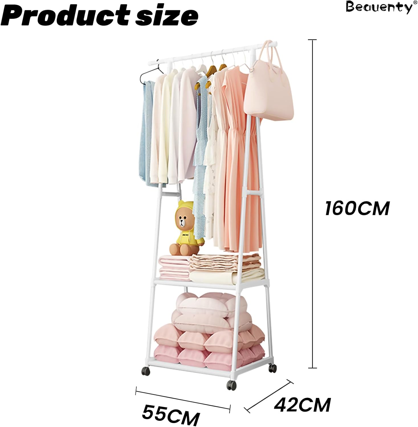 Beauenty Clothes Rack, Clothes Drying Stand, Coat Rack Beauenty Clothes Rack, Clothes Drying Stand, Coat Rack